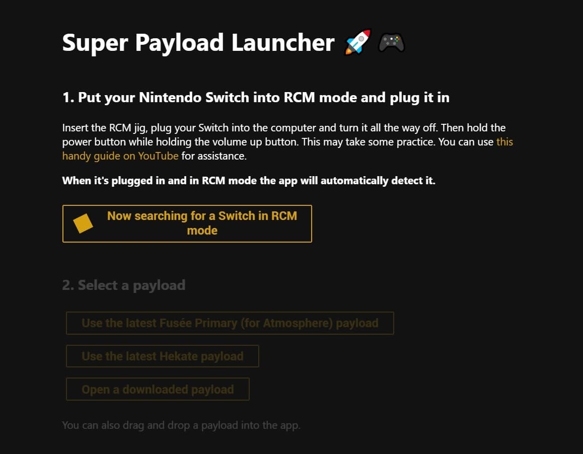 Super Payload Launcher (for Nintendo Switch) 🚀🎮